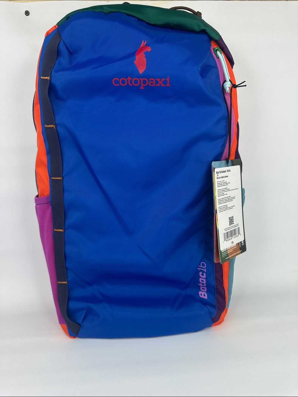 Cotopaxi Batac Del Día 16L Backpack One-of-a-Kind Multicolor Lightweight Daypack